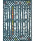LR Home Tribu Blue TRIBU 5ft. x 7ft. Rectangle Rug
