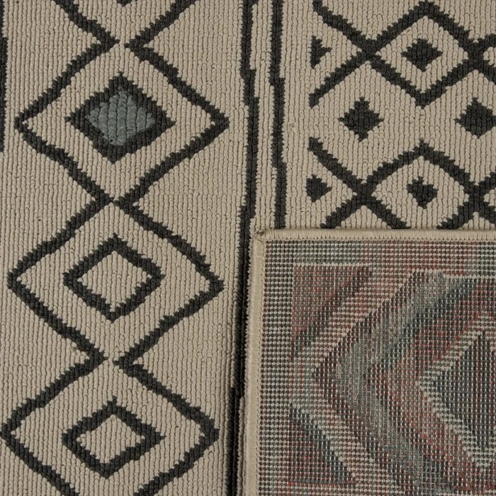 Rugs Town Beige TRIBU 8ft. x 9ft.9in. Rectangle Rug