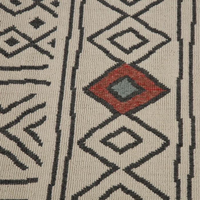 Rugs Town Beige TRIBU 8ft. x 9ft.9in. Rectangle Rug