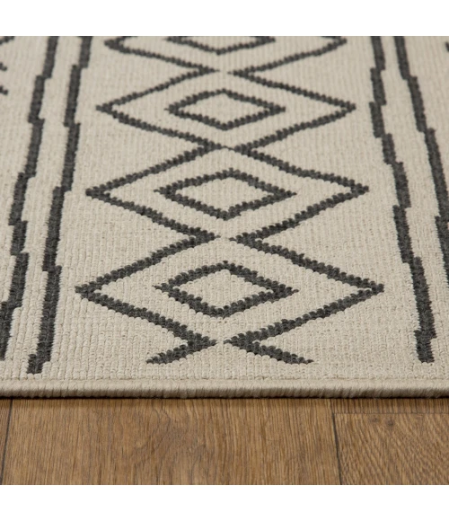 LR Home Tribu Beige TRIBU 2ft. x 3ft. Rectangle Rug