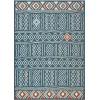 LR Home Tribu Blue TRIBU 5ft. x 7ft. Rectangle Rug