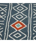 LR Home Tribu Blue TRIBU 2ft. x 3ft. Rectangle Rug