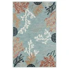 Vanessa VER-AE Blue Area Rug 5 ft. X 7 ft. Rectangle
