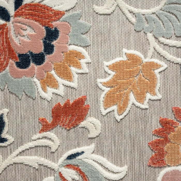 Rugs Town 82105 Beige/ Multi 5'0" X 7'0 Rect. Rug