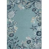 LR Home Veranda Blue VERND 5ft. x 7ft. Rectangle Rug