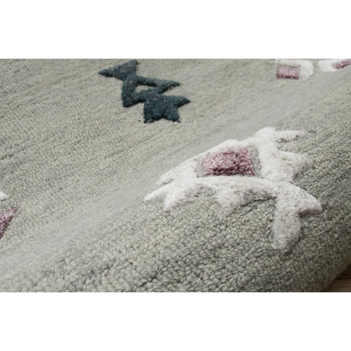 Rugs Town 3564 Gray 7' X 7' Round Rug