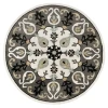 Valerie VIB-AN Gray Area Rug 5 ft. Round