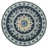 Valerie VIB-AP Navy Area Rug 7 ft. Round