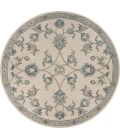 LR Home VICTORIAN 81581 Ivory 4'-10" X 4'-10" Round Rug