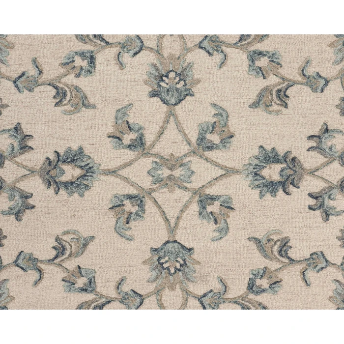 LR Home VICTORIAN 81581 Ivory 7' X 9' Rect. Rug