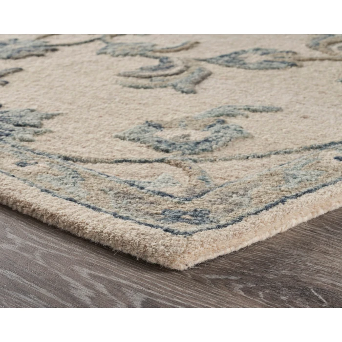 LR Home VICTORIAN 81581 Ivory 7' X 9' Rect. Rug