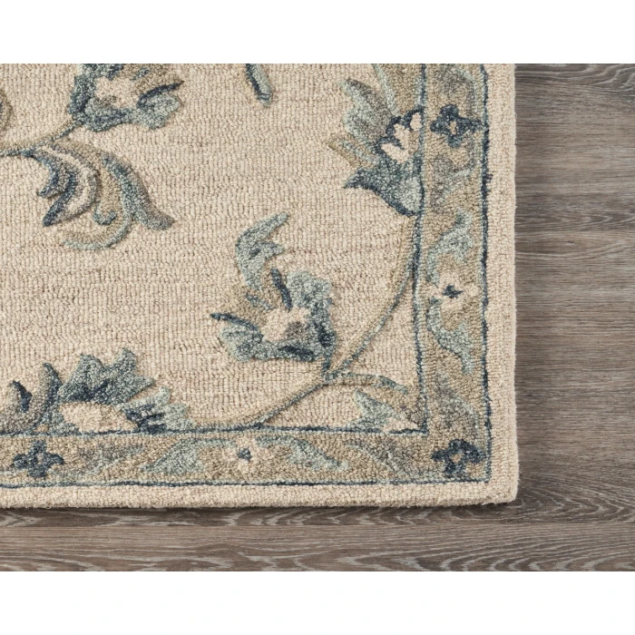 LR Home VICTORIAN 81581 Ivory 7' X 9' Rect. Rug