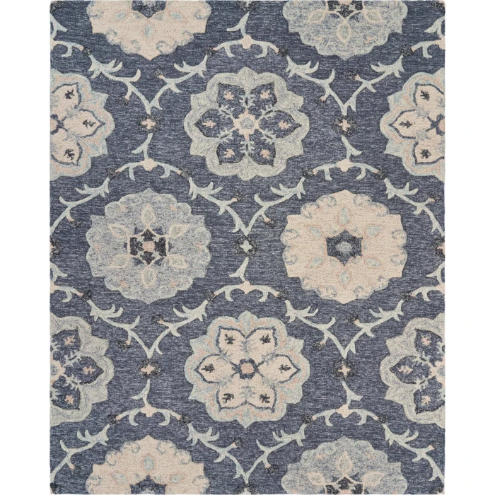 LR Home VICTORIAN 81582 Gray 5'0" X 7'0 Rect. Rug