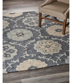 LR Home Victorian 81582 Gray 2' X 3' Rect. Rug