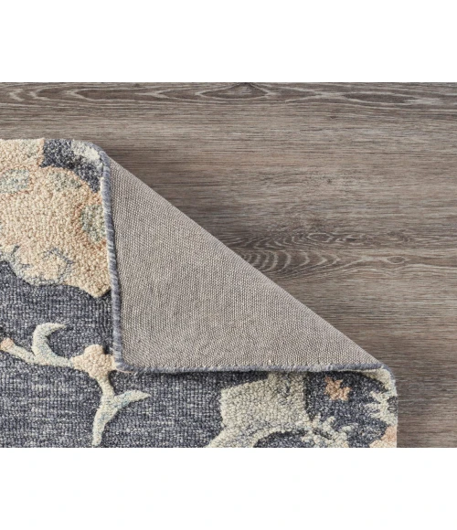 LR Home VICTORIAN 81582 Gray 5'0" X 7'0 Rect. Rug