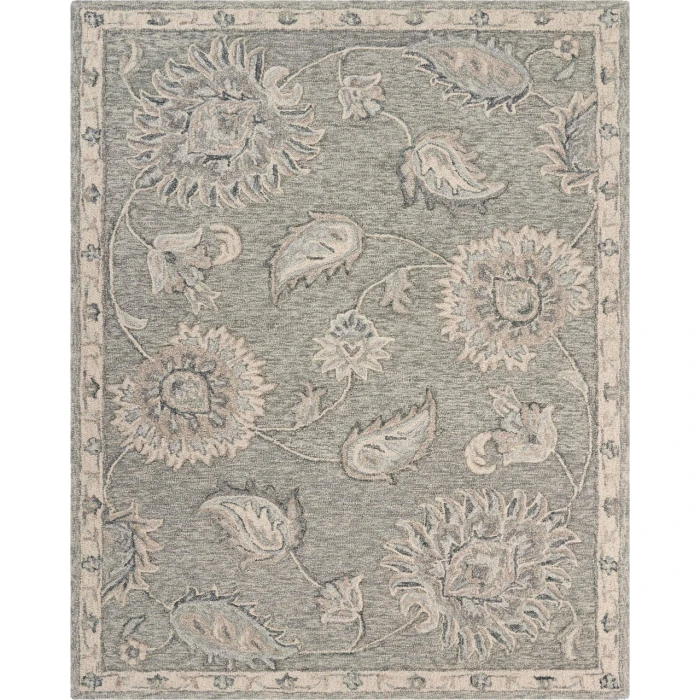 Rugs Town 81583 Gray 2' X 3' Rect. Rug