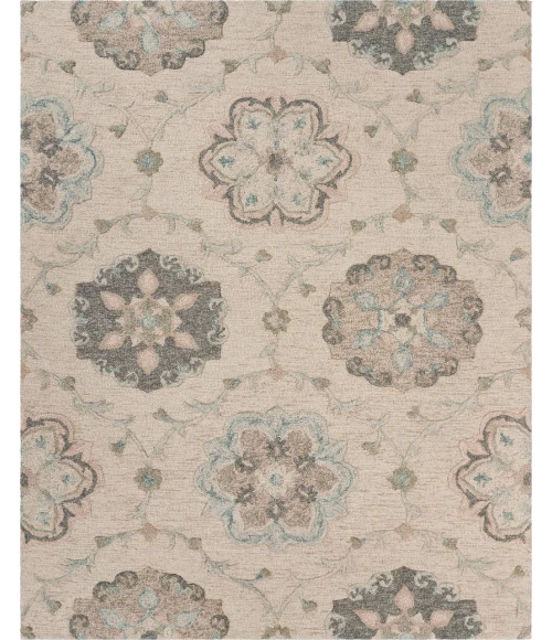 LR Home VICTORIAN 81584 Ivory 2' X 3' Rect. Rug