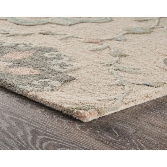 LR Home VICTORIAN 81584 Ivory 2' X 3' Rect. Rug
