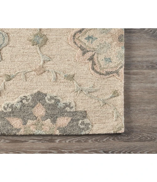 LR Home VICTORIAN 81584 Ivory 2' X 3' Rect. Rug
