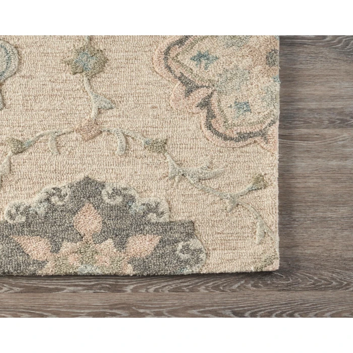 LR Home VICTORIAN 81584 Ivory 2' X 3' Rect. Rug
