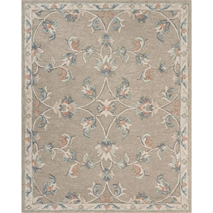 Rugs Town 81585 Silver/ Gray 2' X 3' Rect. Rug