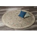 Rugs Town 81585 Silver 7'-3" X 7'-3 Round Rug