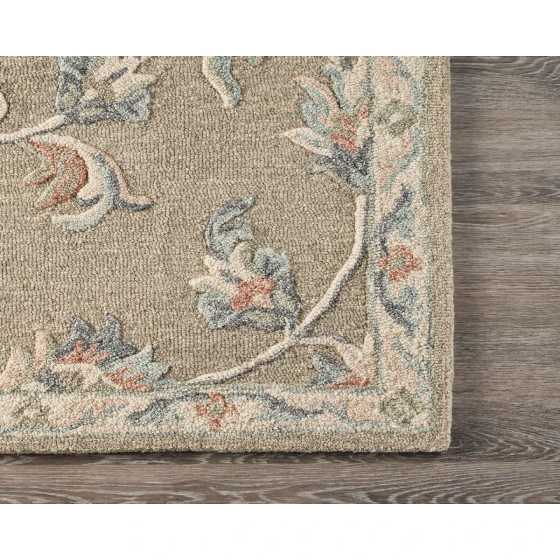 Rugs Town 81585 Silver/ Gray 2' X 3' Rect. Rug