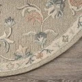 Rugs Town 81585 Silver 7'-3" X 7'-3 Round Rug