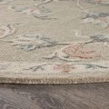 Rugs Town 81585 Silver 7'-3" X 7'-3 Round Rug
