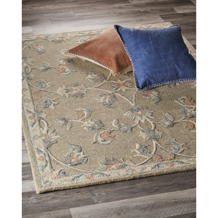 Rugs Town 81585 Silver/ Gray 2' X 3' Rect. Rug