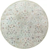 LR Home Vintage Green/Cream/Taupe 81923 8 ft. 6 in. Round Rug