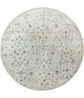LR Home Vintage Green/Cream/Taupe 81923 8 ft. 6 in. Round Rug