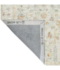 LR Home Vintage Green/Cream/Taupe 81923 7 ft. 9 in. X 9 ft. 9 in. Rect. Rug