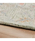 LR Home Vintage Green/Cream/Taupe 81923 7 ft. 9 in. X 9 ft. 9 in. Rect. Rug