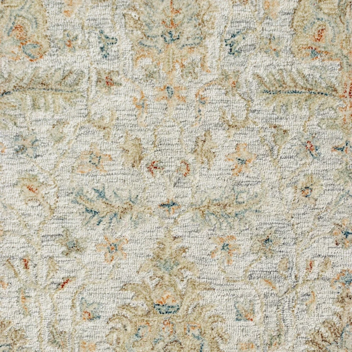LR Home Vintage Blue/Taupe/Cream 81924 2 ft. X 3 ft. Rect. Rug