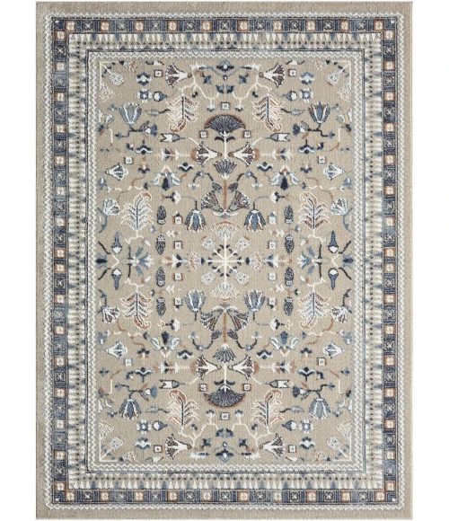 LR Home Vista Blue VISTA 5ft.3in. x 7ft. Rectangle Rug