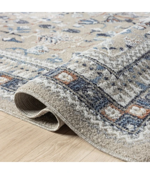 LR Home Vista Blue VISTA 5ft.3in. x 7ft. Rectangle Rug