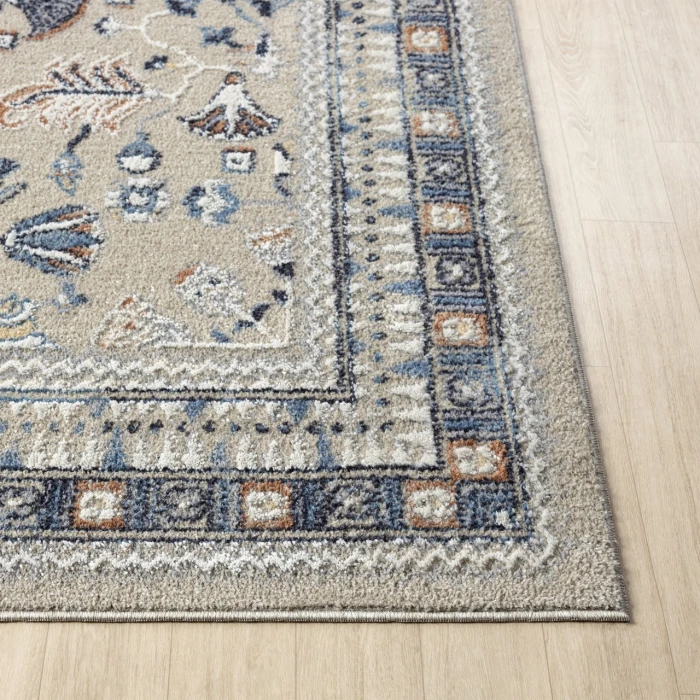 Rugs Town Blue VISTA 5ft.3in. x 7ft. Rectangle Rug
