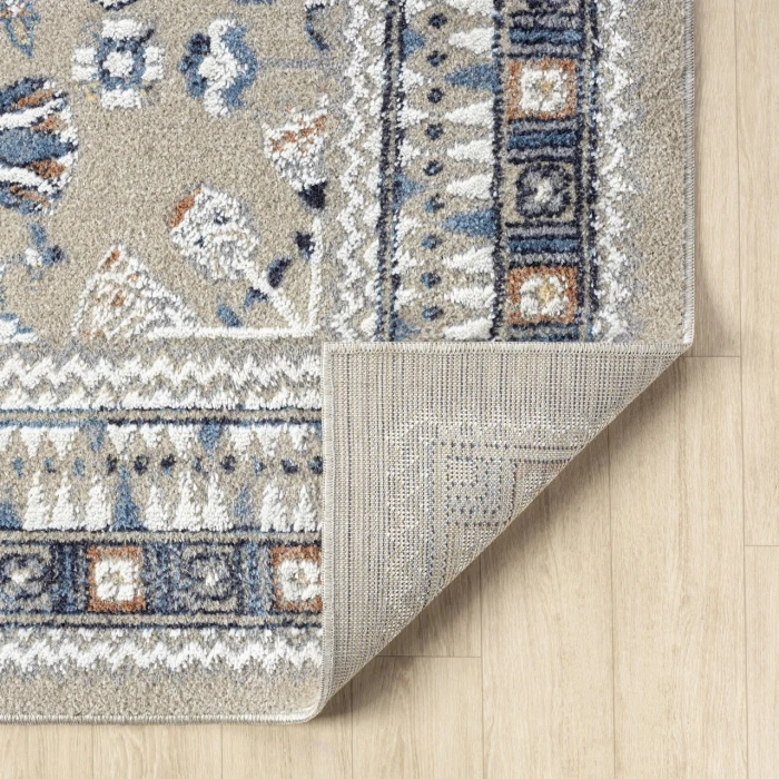 Rugs Town Blue VISTA 5ft.3in. x 7ft. Rectangle Rug