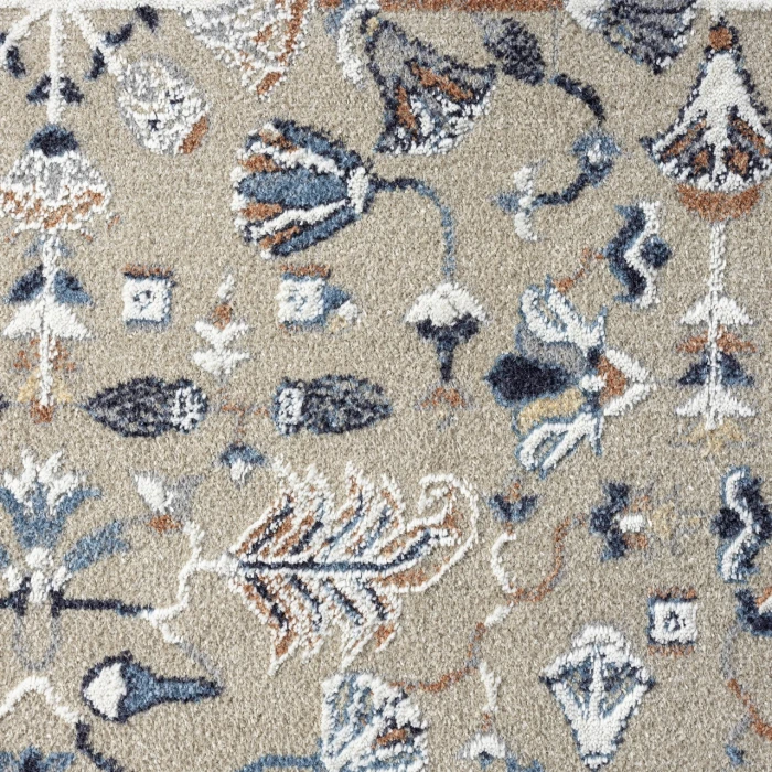 Rugs Town Blue VISTA 5ft.3in. x 7ft. Rectangle Rug