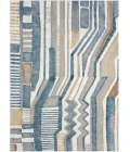 LR Home Vista Blue VISTA 5ft.3in. x 7ft. Rectangle Rug