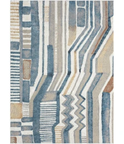 LR Home Vista Blue VISTA 2ft. x 3ft. Rectangle Rug