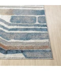 LR Home Vista Blue VISTA 5ft.3in. x 7ft. Rectangle Rug