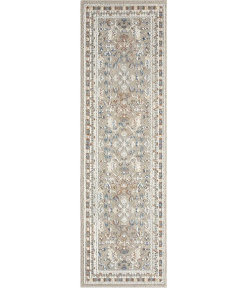 LR Home Vista Beige VISTA 2ft.2in. x 7ft. Runner Rug