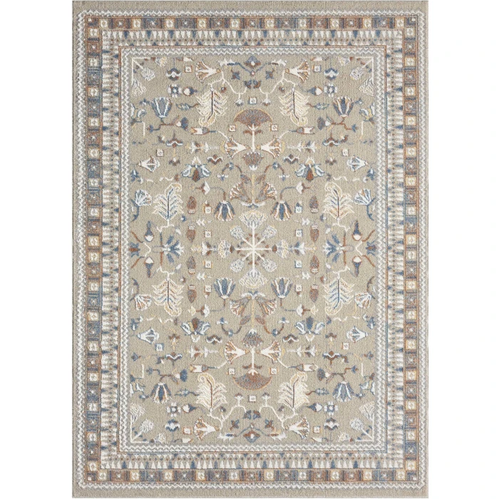 Rugs Town Beige VISTA 5ft.3in. x 7ft. Rectangle Rug
