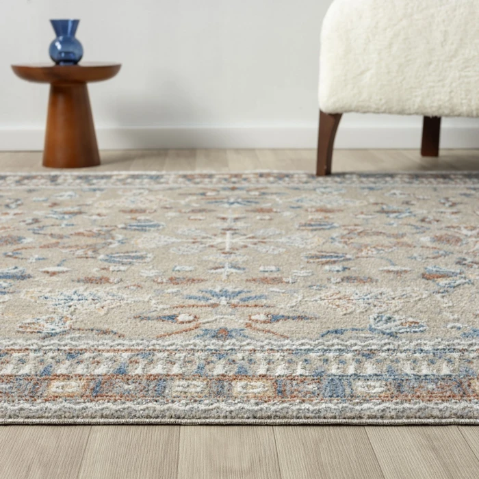 Rugs Town Beige VISTA 5ft.3in. x 7ft. Rectangle Rug