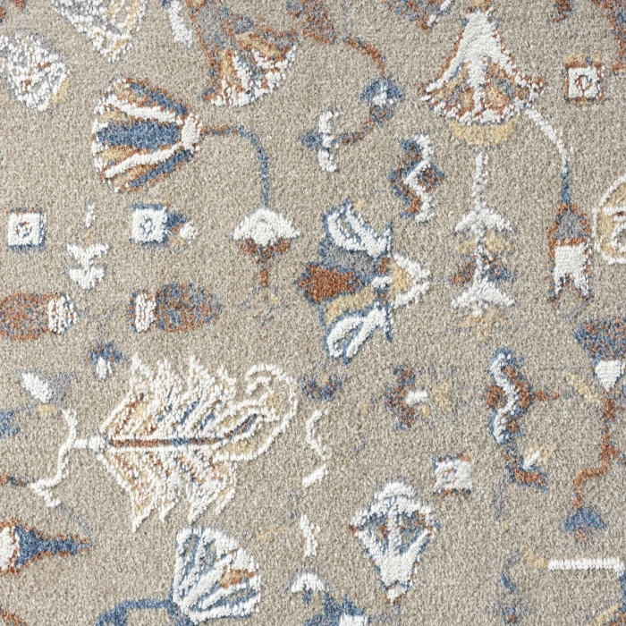 Rugs Town Beige VISTA 5ft.3in. x 7ft. Rectangle Rug