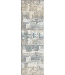 LR Home Vista Beige VISTA 2ft.2in. x 7ft. Runner Rug
