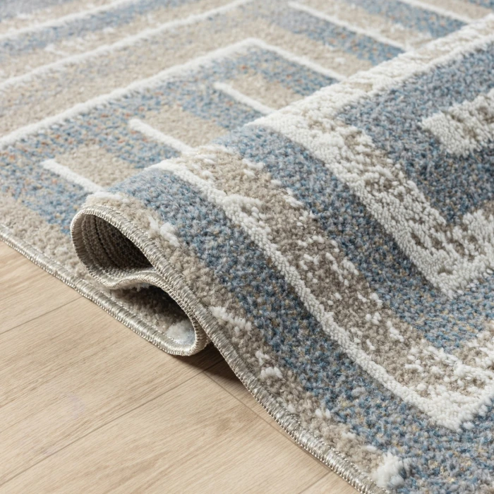 Rugs Town Beige VISTA 5ft.3in. x 7ft. Rectangle Rug