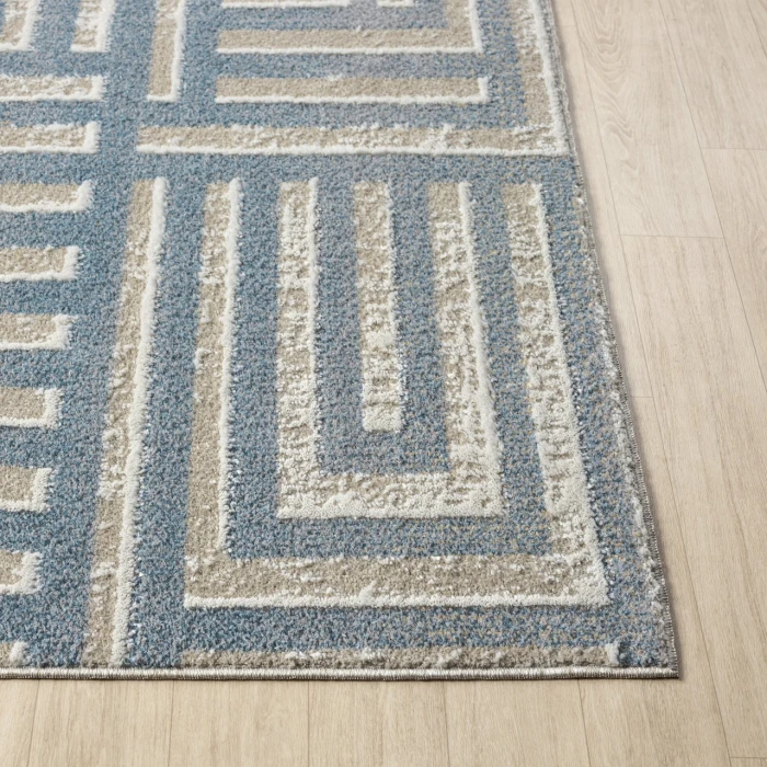 Rugs Town Beige VISTA 5ft.3in. x 7ft. Rectangle Rug